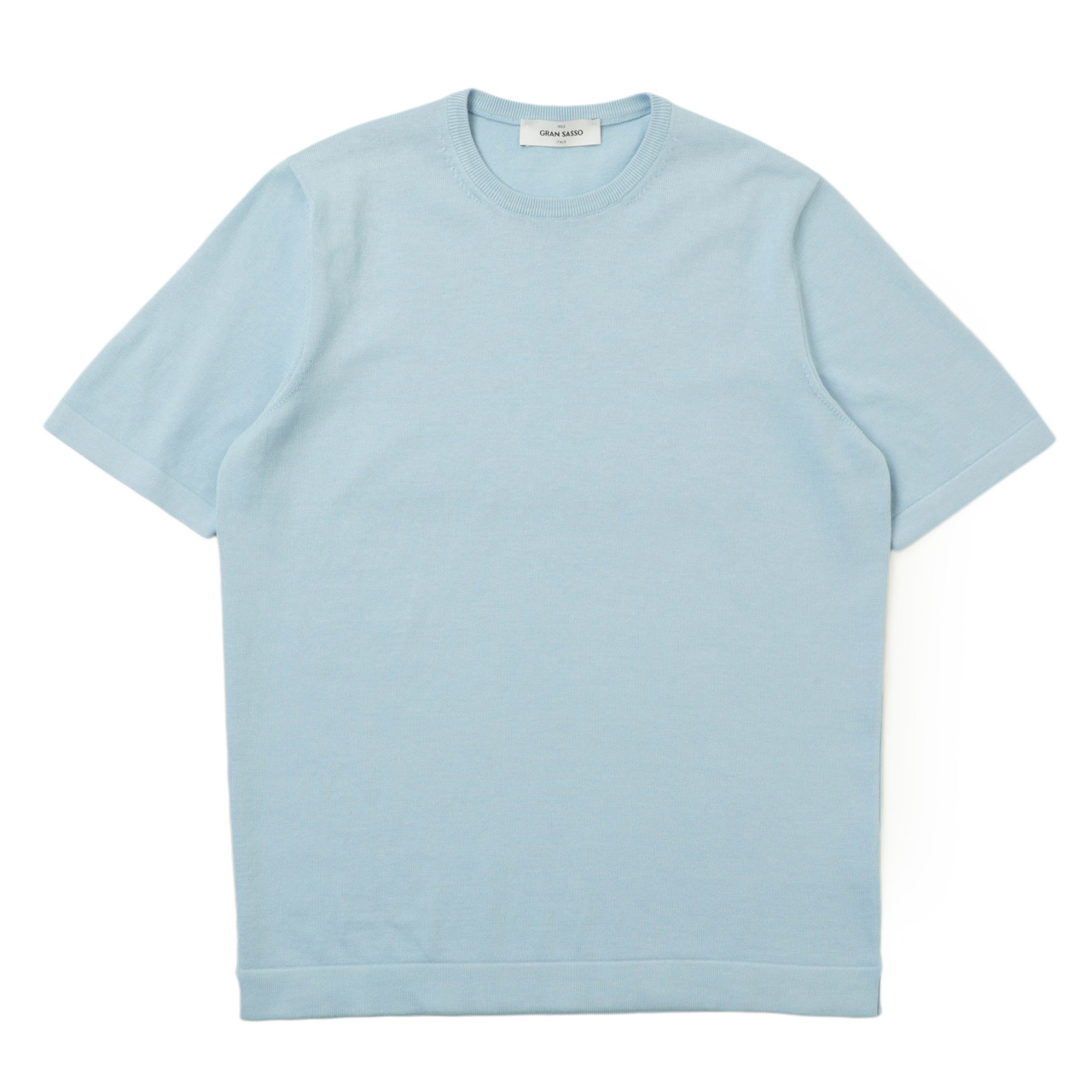 Gran Sasso グランサッソ ニット Tシャツ ハイゲージ コットン
